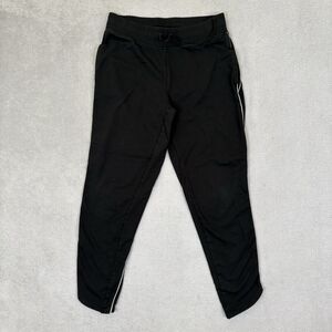 Victoria Secret Sport Jogger Running Pants Women's Sz XS High Rise Cropped Black